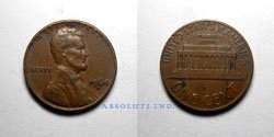 Estados Unidos 1 centavo 1964