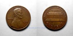 Estados Unidos 1 centavo 1974