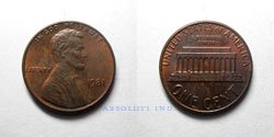 Estados Unidos 1 centavo 1981