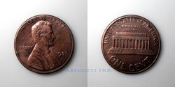 Estados Unidos 1 centavo 1987