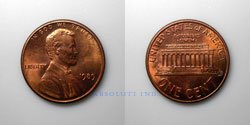 Estados Unidos 1 centavo 1989