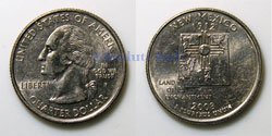 Estados Unidos 25 centavos 2008P