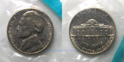 Estados Unidos 5 centavos de dolar 1971