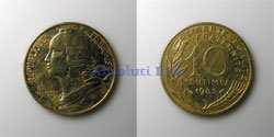 Francia 10 centavos 1983