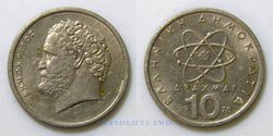 Grecia 10 Dragmas 1978