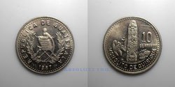 Guatemala 10 centavos 1987