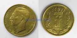 Luxemburgo 5 Franco 1987