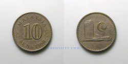 Malasia 10 Sen 1968
