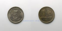 Malasia 5 Sen 1988