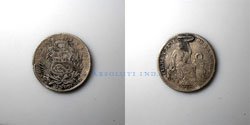 Peru 1 Dinero 1907