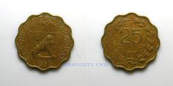 Paraguay 25 centavos 1953