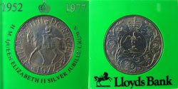 Inglaterra 25 Pences 1977