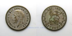 Inglaterra 6 Pence 1926