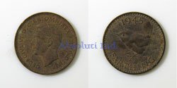 Inglaterra 1 Farthing 1945